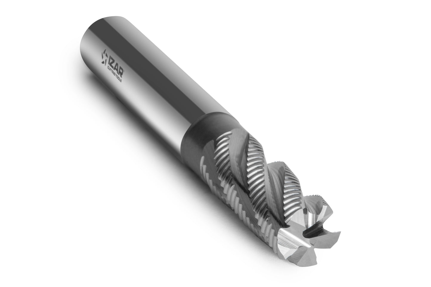 Izar 6644 — HSS-Co Fine-Pitch Roughing Endmill (Multi-Flute, 30° Helix, DIN 844 N-RF)
