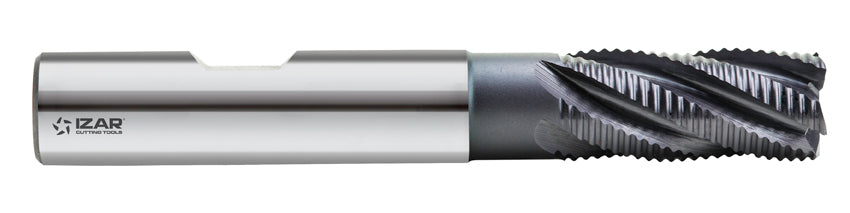 Izar 6644 — HSS-Co Fine-Pitch Roughing Endmill (Multi-Flute, 30° Helix, DIN 844 N-RF)