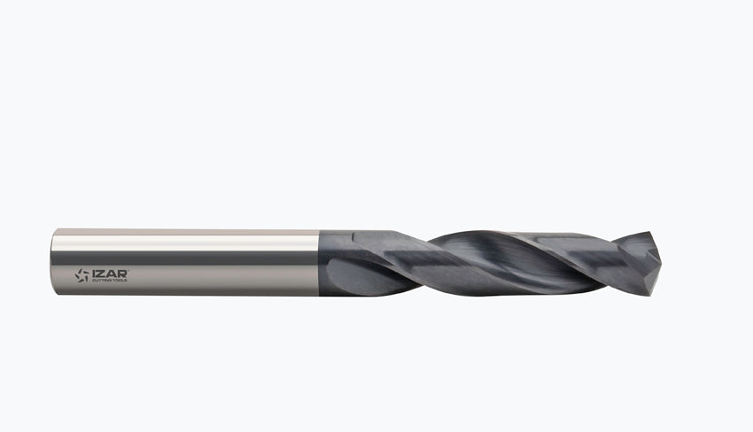 Izar 8400 — Solid Carbide CNC Drill (DIN 6537 K, 2-Flute, 3×D, CROMAX) 1mm - 6mm