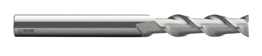 Izar 9429 — Long Series Solid Carbide Aluminium Cutter (2-Flute, 45° Helix, DIN 6528 N)