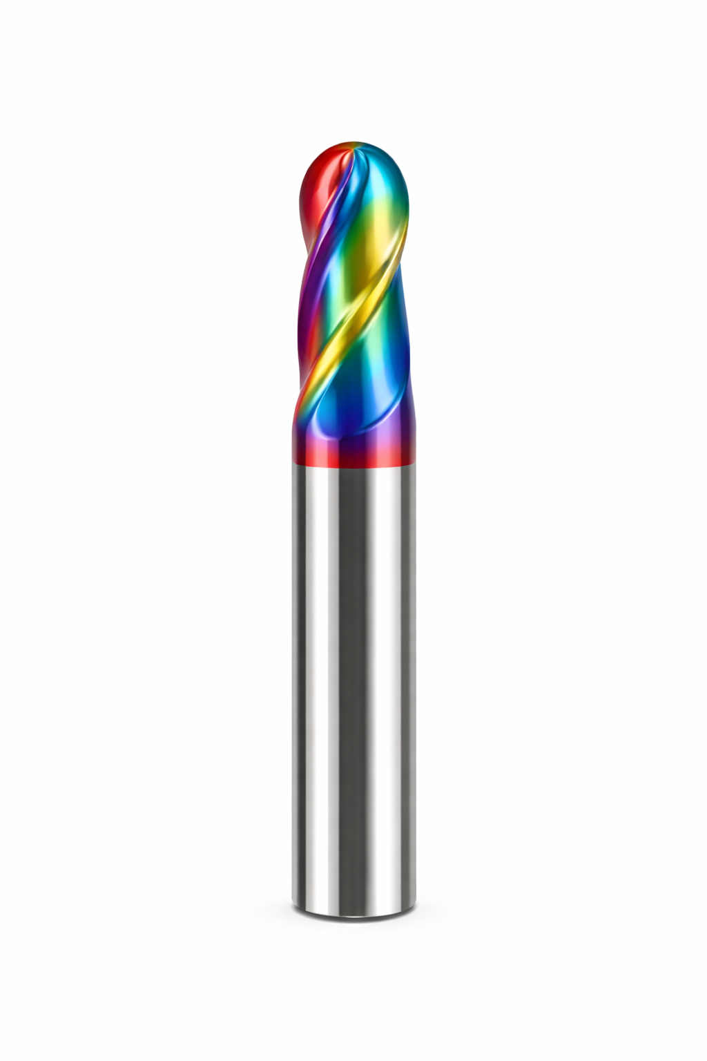 55 Series 2-Flute Aluminium Ball Nose Endmill | DLC Coating CNC Milling