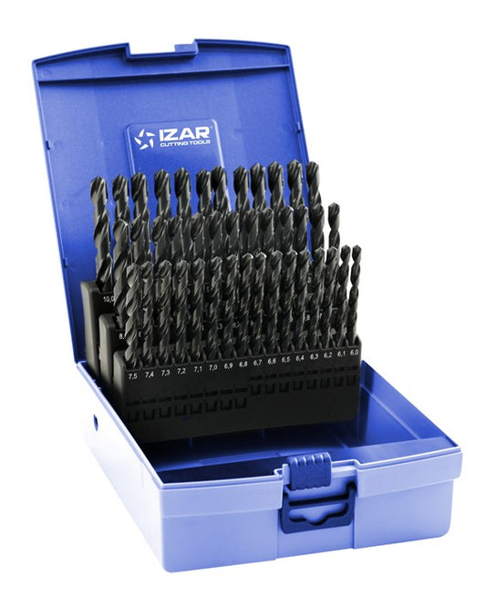 1408 - Izar 41 piece Drill Set 6mm-10mm x 0.1mm HSS