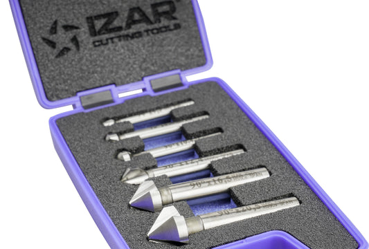 2574 - Izar Anti Vibration Countersink Set HSSE coated