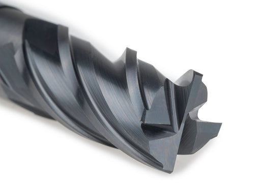 Izar 9406 — Solid Carbide Finishing Endmill (4-Flute, Variable/Unequal Helix, CROMAX-Coated, DIN 6528 N)