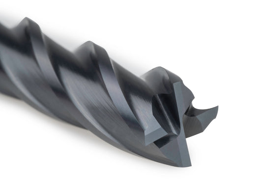 Izar 9410 — Solid Carbide Finishing Endmill (4-Flute, 30° Helix, CROMAX-Coated, Long Version)