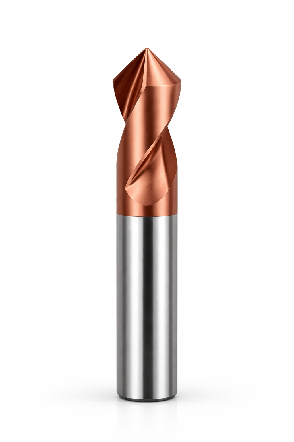 55 Series HRC55 Solid Carbide Spot Drill | 90° Point Precision Drilling