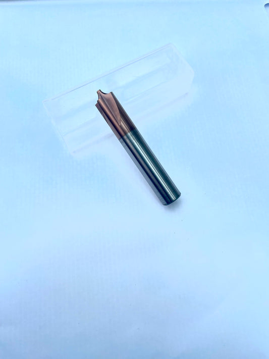 55 series- Solid Carbide 4 Flute Corner Radius Endmill Concave