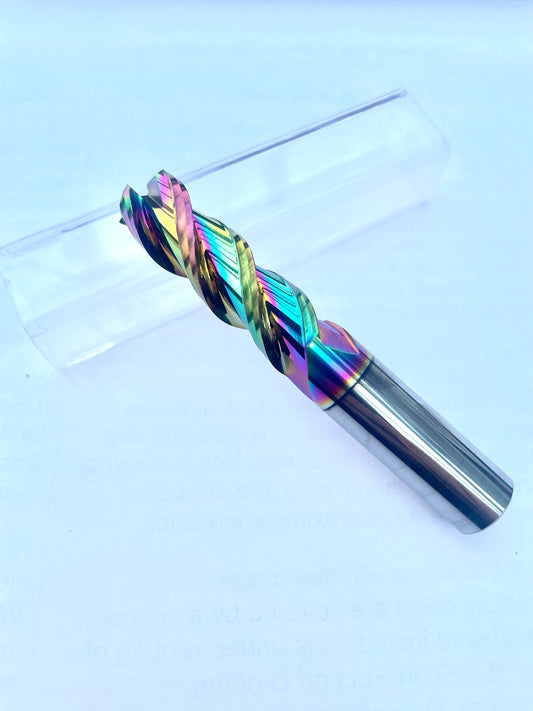 55 series- Aluminium 3 Flute endmill DLC