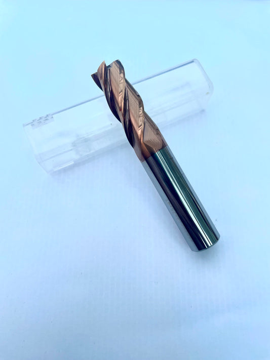 55 series- HRC55 4-Flute Solid Carbide End Mill